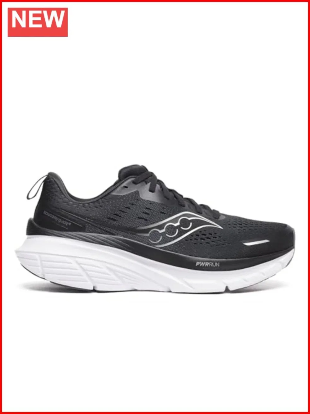 Lightweight Stability Running Shoe PWRRUN Cushioning Breathable Mesh Lace-Up
